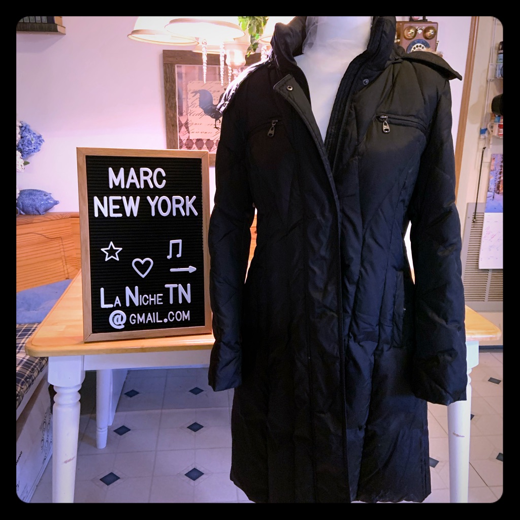 Marc New York Ladies Full Length Down Coat (Lg)